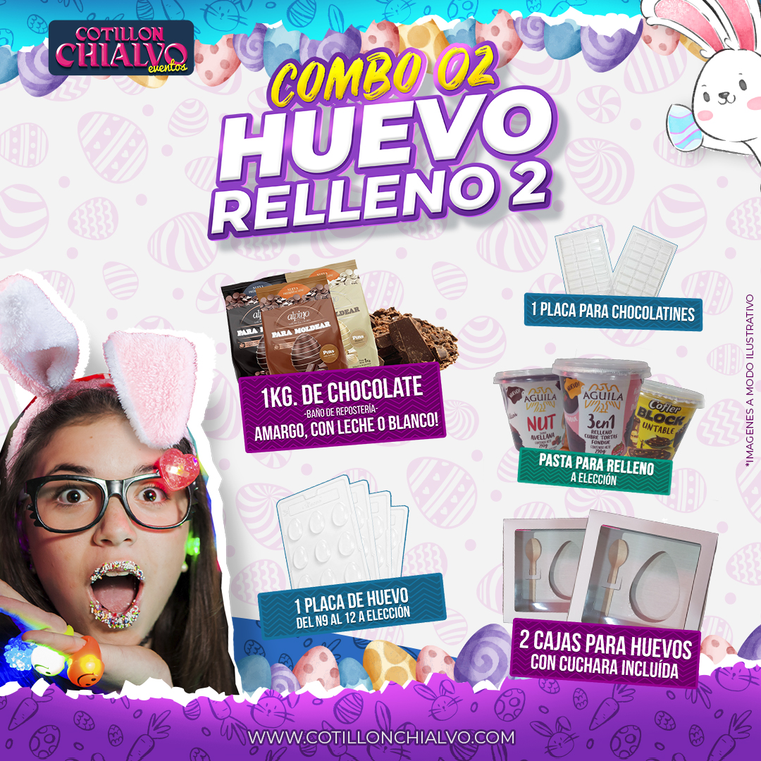 COMBOS HUEVOS RELLENOS 2 - PASCUAS