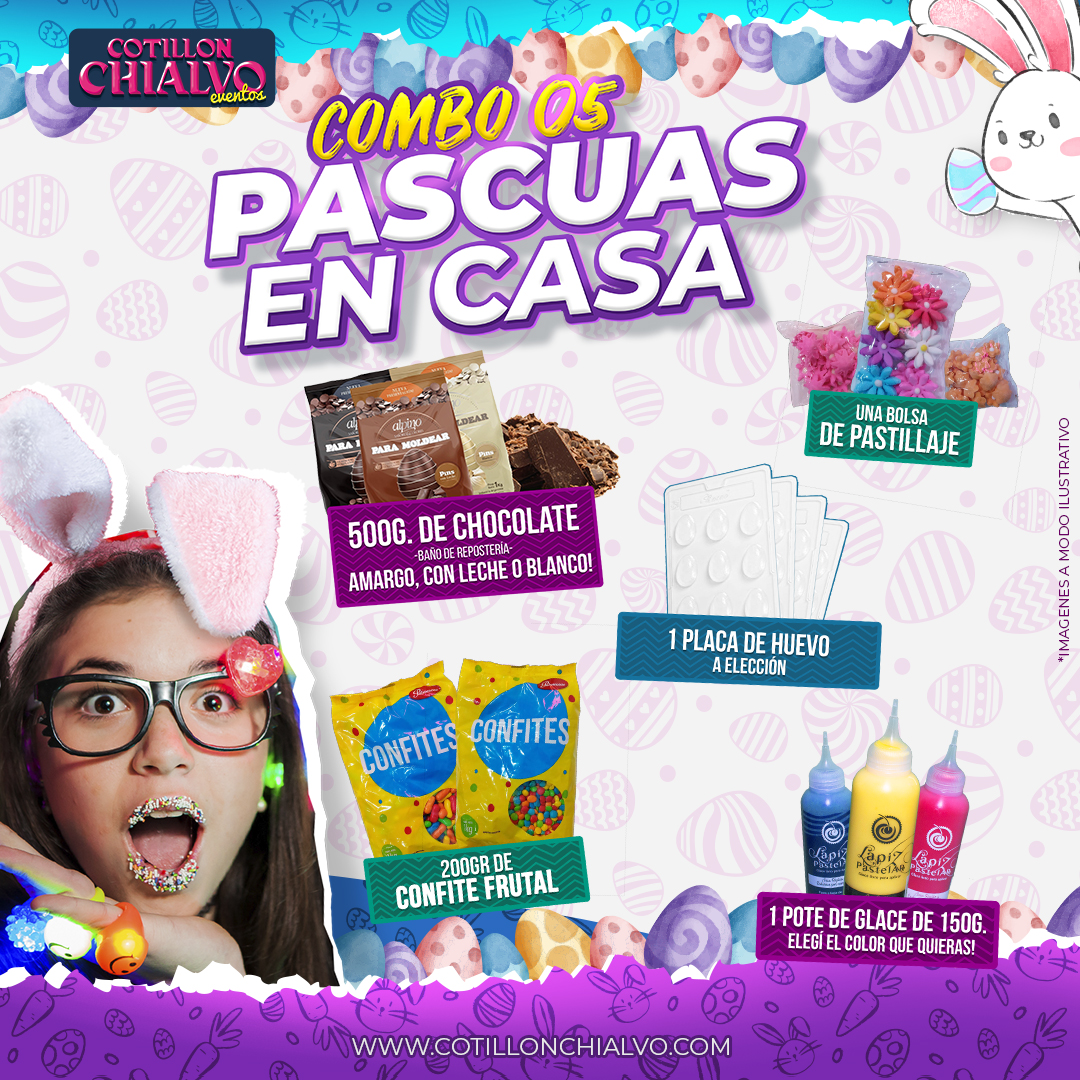 COMBO PASCUAS EN CASA - PASCUAS