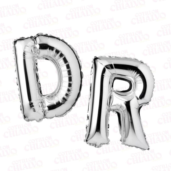 Globo Mylar Letras