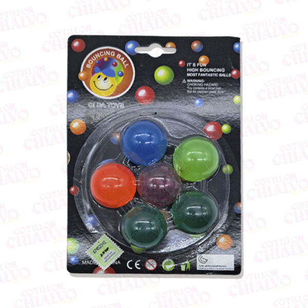 Pelotitas Saltarinas X 6U