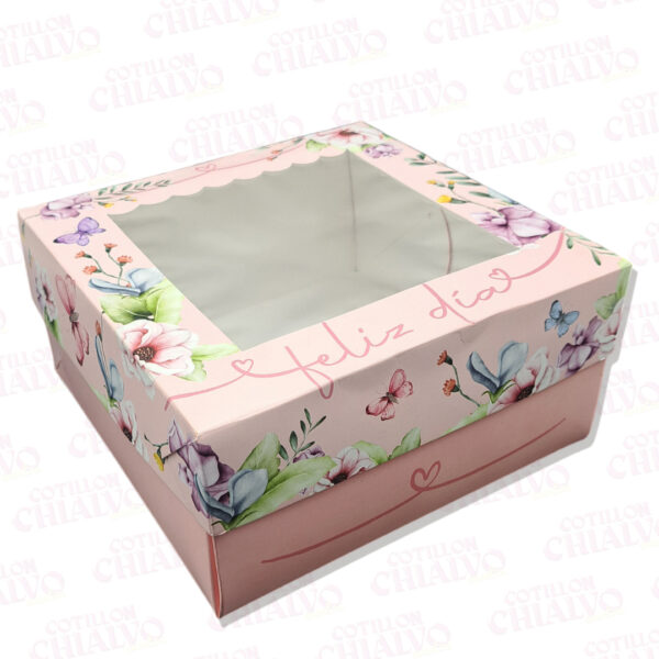 Caja Mama C/Visor 17x11cm
