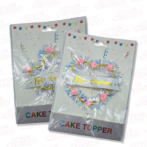 Topper Estrella/Corazon C/Luz
