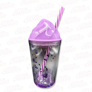 Vaso Acrilico Premium Tapa Helado