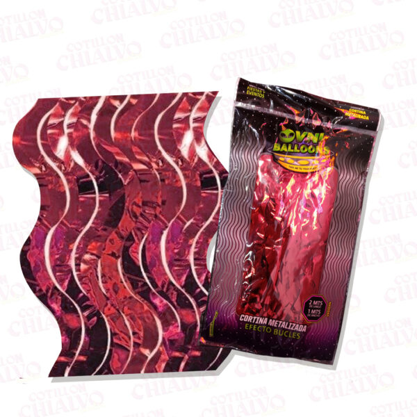 Cortina Ondulada 2mts X 1mt