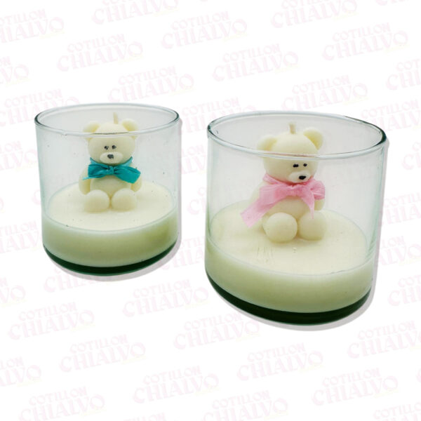 Vela Cilindro Teddy