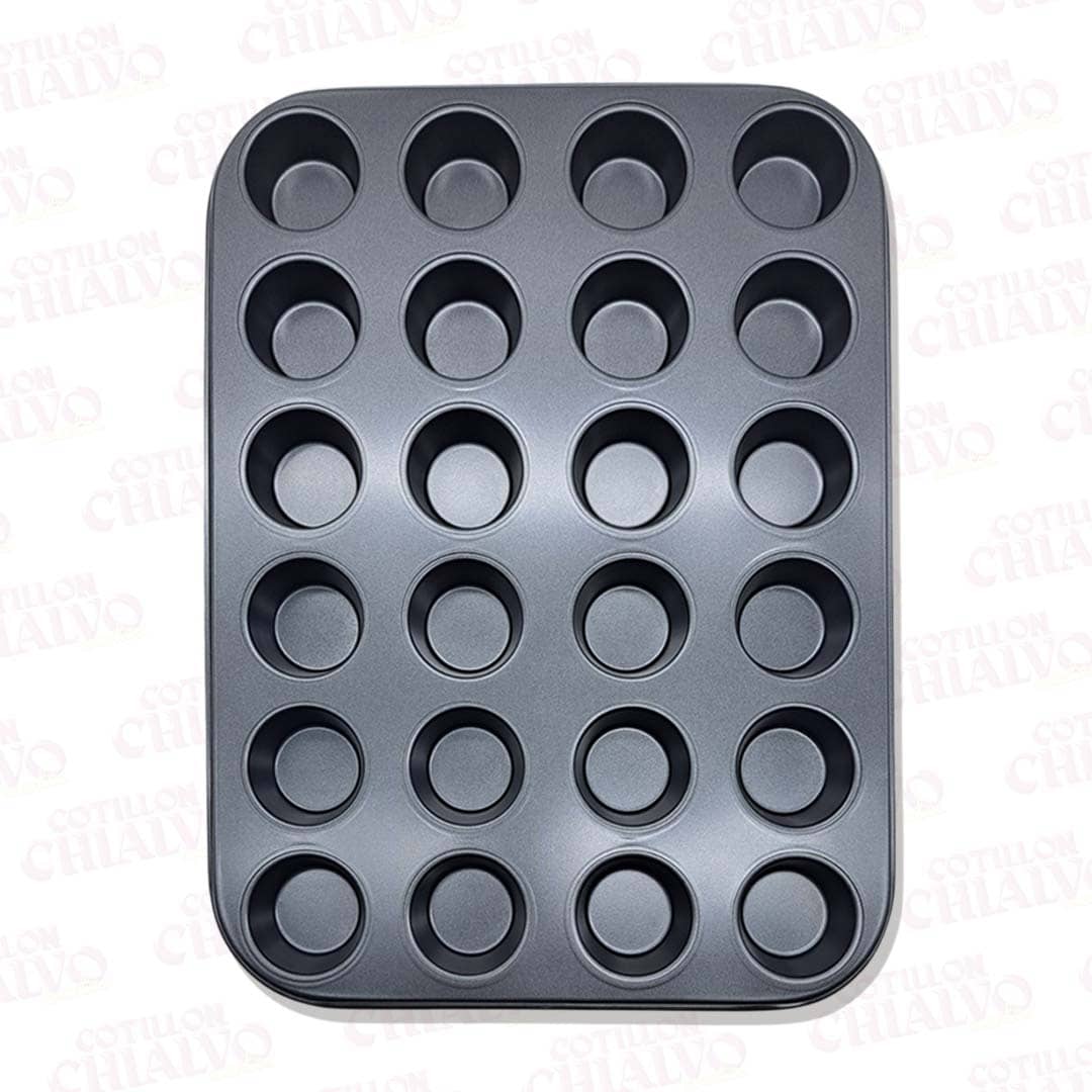 Molde Teflon Cupcake Mini 24U