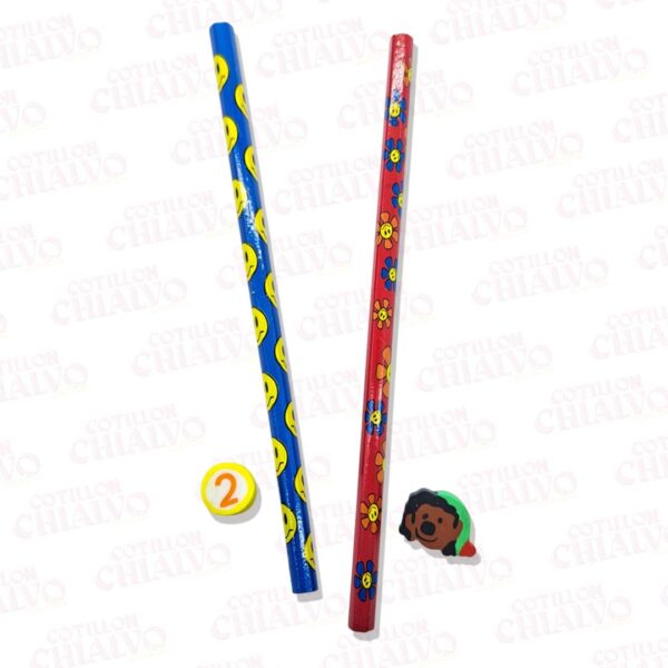Set Lapiz + Gomita