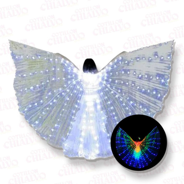 Alas 210 Led Blanca /Multicolor