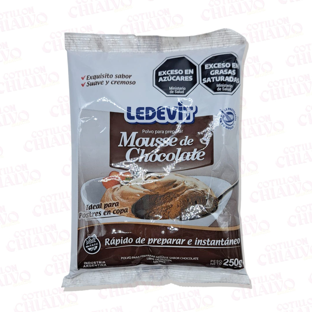 Mousse Chocolate Polvo 250gr