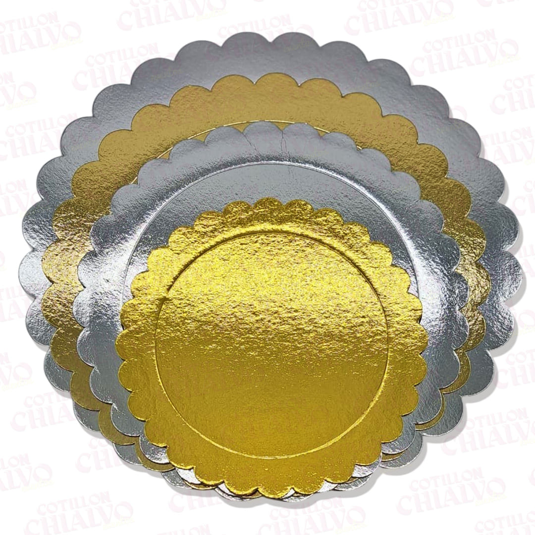 Bandeja Laminada Flor Redonda 26cm