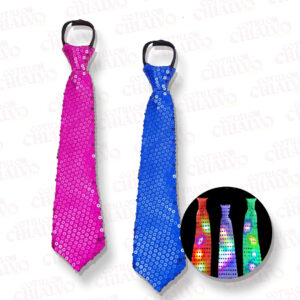 Corbata Led Lentejuela