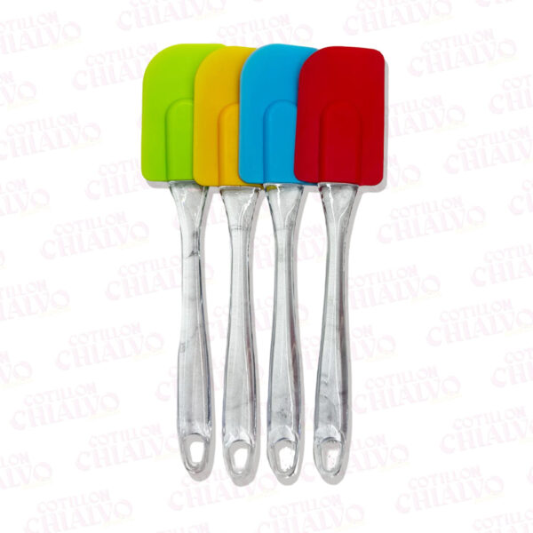 Espatula Silicona Mango Acrilico 24cm