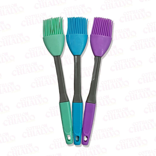 Pincel Silicona Mango Plastico 25cm