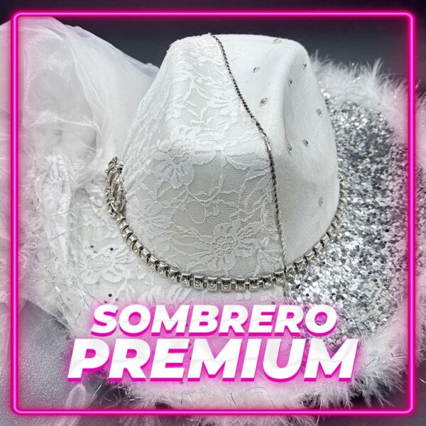 Sombrero Cowboy Encaje