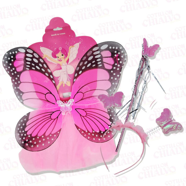 Set Ala mariposa Cetro + Vincha