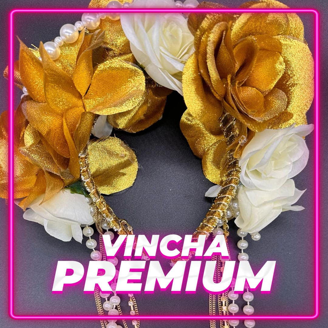 Vincha Premium Dorada